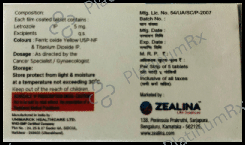 Letzol 5 Tablet
