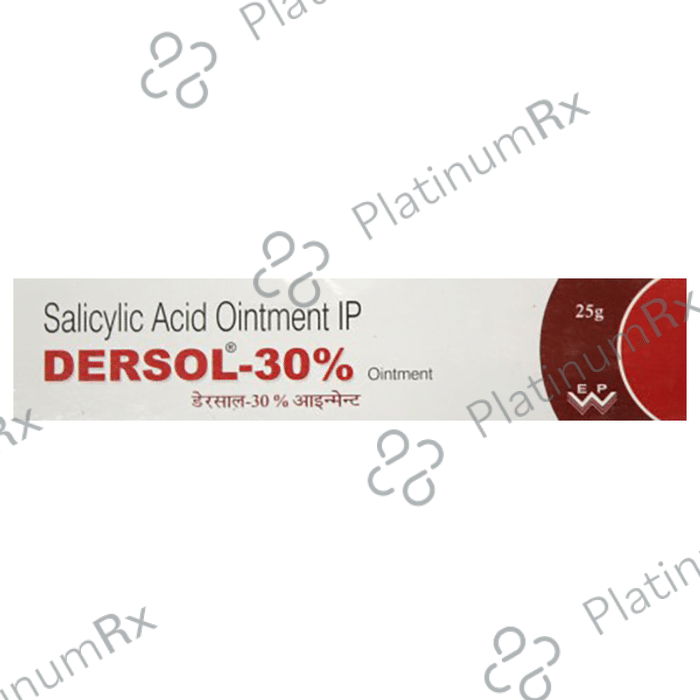 Dersol 30% Ointment 25gm