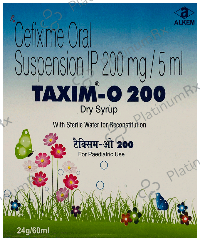 Taxim O 200mg Dry Syrup 60ml