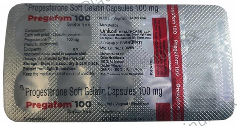 Pregafem 100 Soft Gelatin Capsule