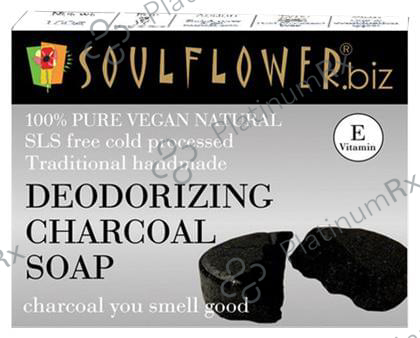 Soulflower Deodorizing Charcoal Soap