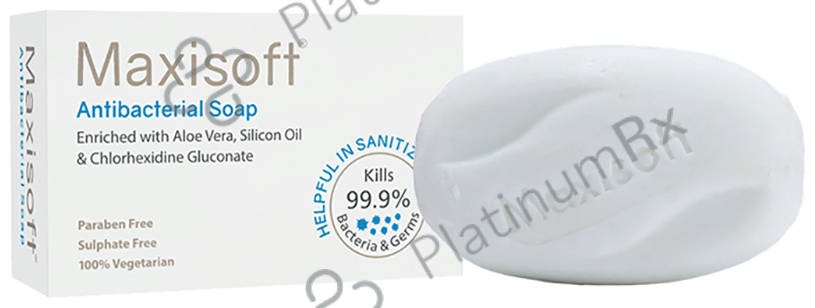 Maxisoft Antibacterial Soap (75gm Each) 1 Pack