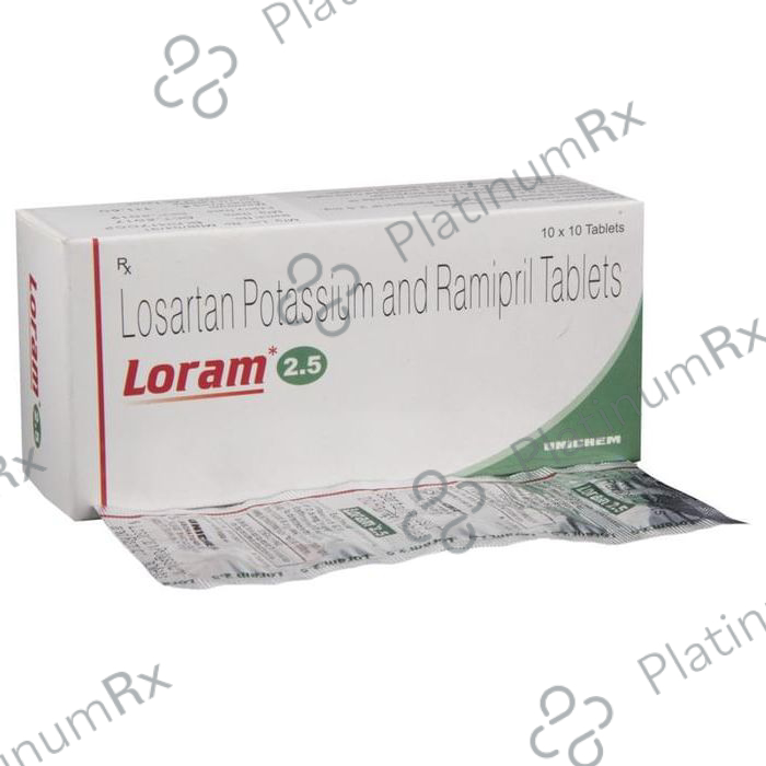 Loram 2.5/50mg Tablet 10s