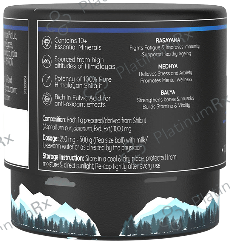 Dabur Himalayan Shilajit Resin -100% Pure Natural Shilajeet -Boosts Stamina, Vitality & Immunity
