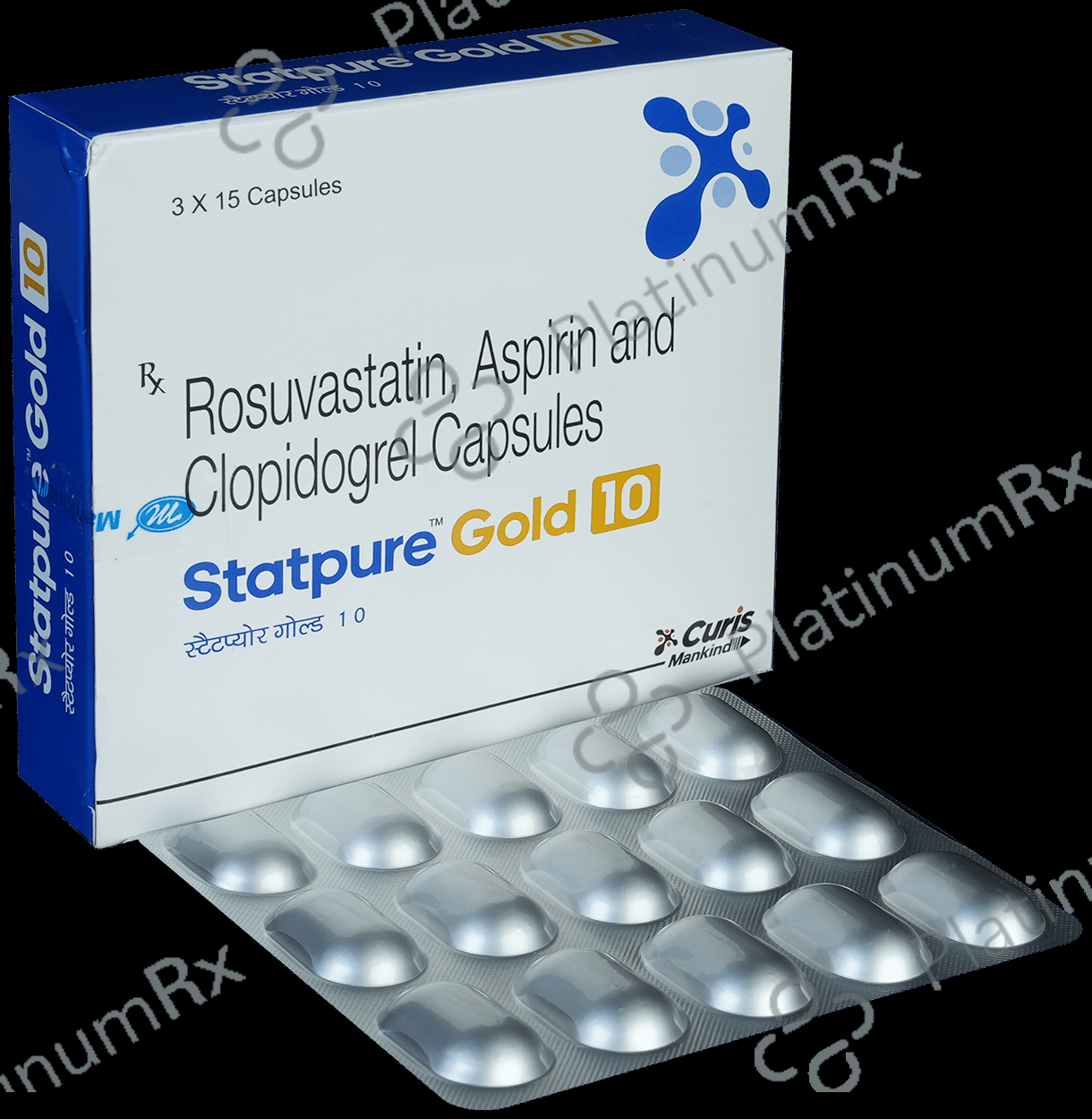 Statpure Gold 10/75/75mg Capsule 15s