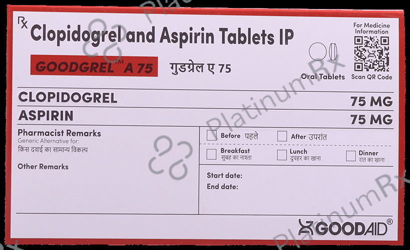 Goodgrel A 75 Tablet