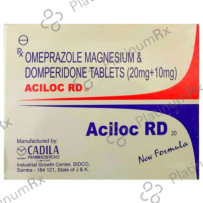 Aciloc RD 20/10mg Tablet 15s