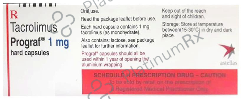 Prograf 1mg Hard Capsule 10s