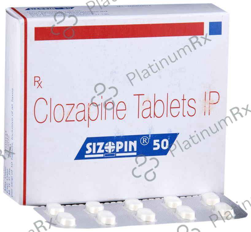 Sizopin 50mg Tab 10s