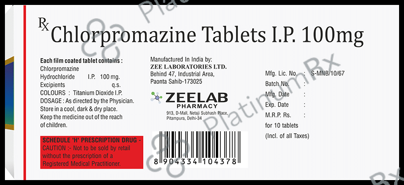 Clorprox 100 Tablet