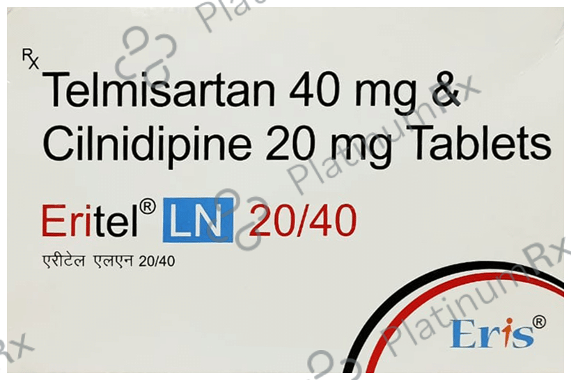 Eritel LN 20mg/40mg Tablet 15 tablets