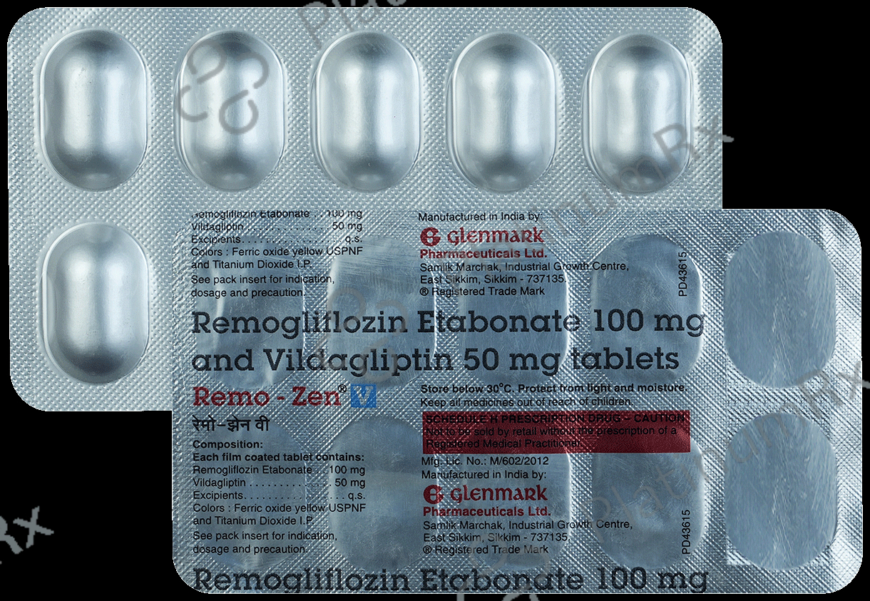 Remozen V 100/50mg Tablet 10s