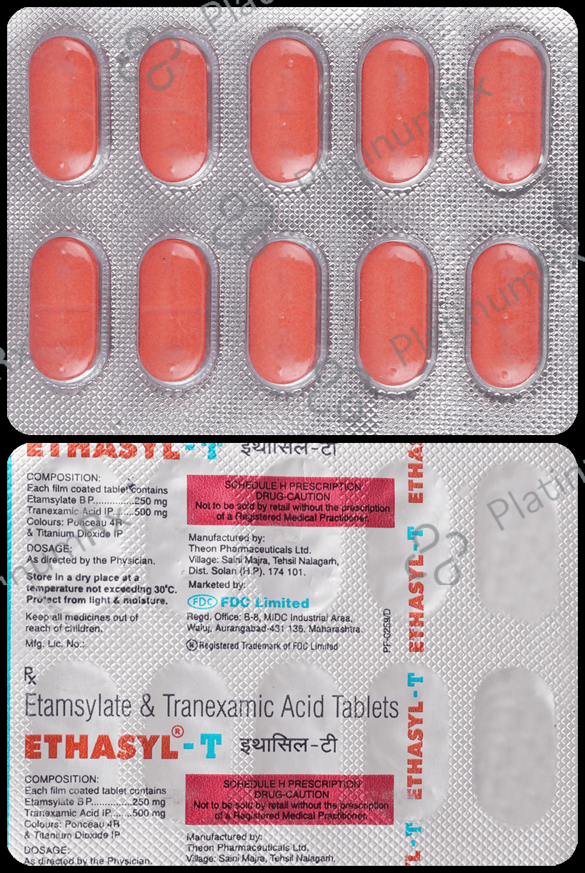 Ethasyl T 500/250mg Tablet 10s