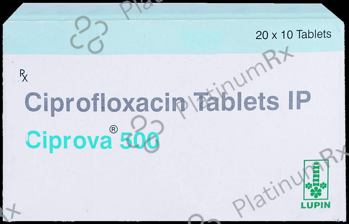 Ciprova 500mg Tablet