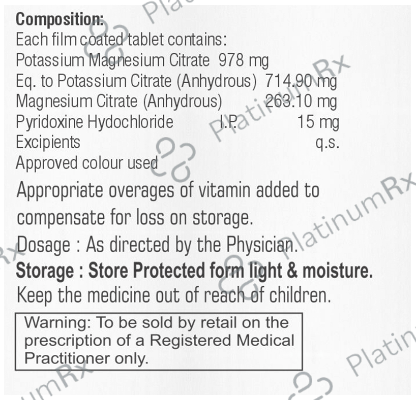 Urovax B6 Tablet