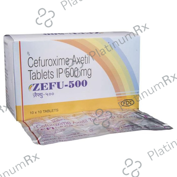 Zefu 500mg Tablet 10s