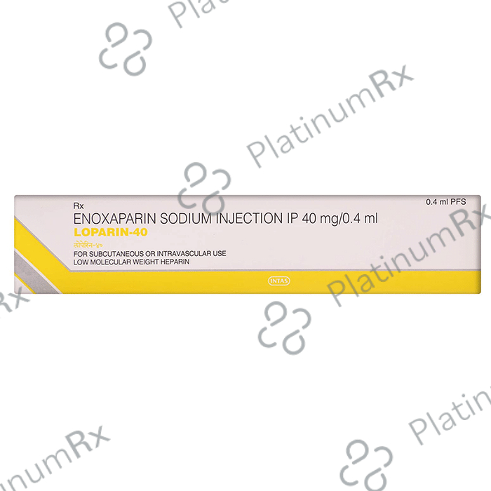 Loparin 40mg Injection 1s