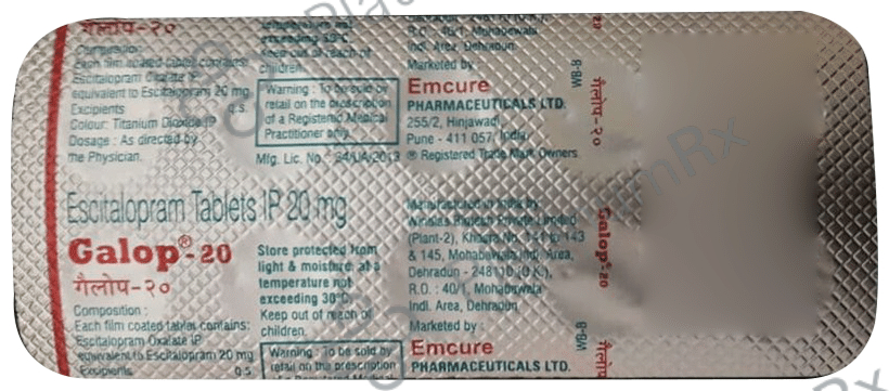 Galop 20mg Tablet 10s