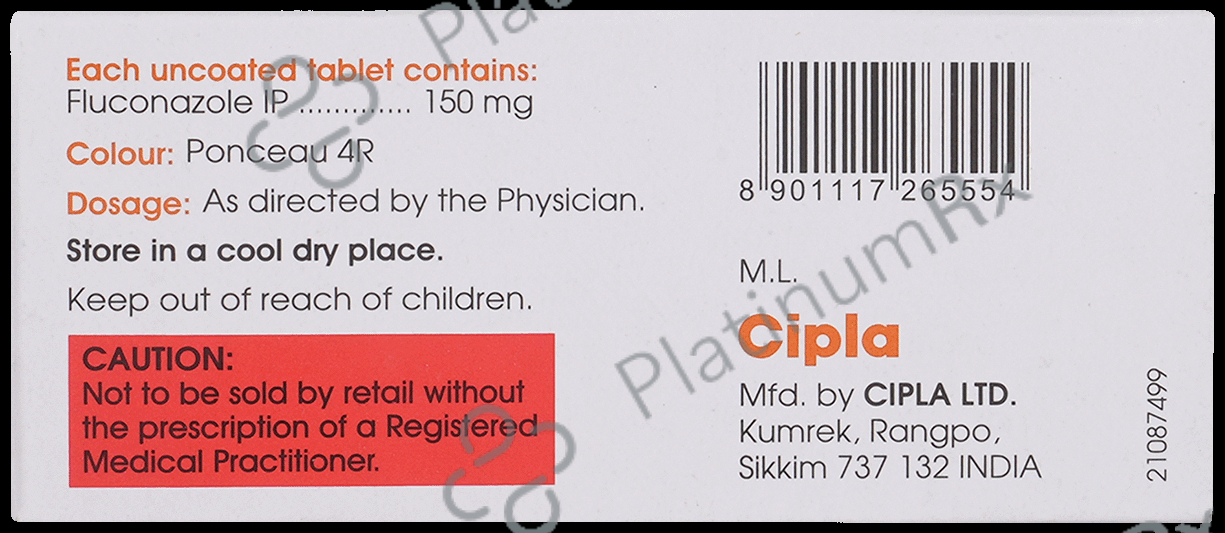 Forcan 150mg Tablet 4s