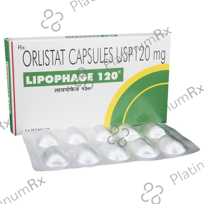 Lipophage 120 Capsule