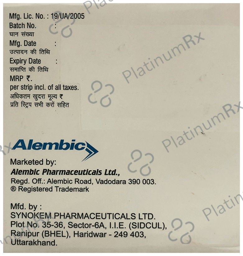 Sitalembic M 50/1000mg Tablet 15s