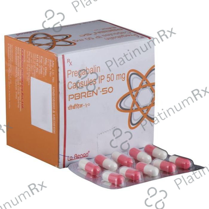 Pbren 50mg Capsule 10s
