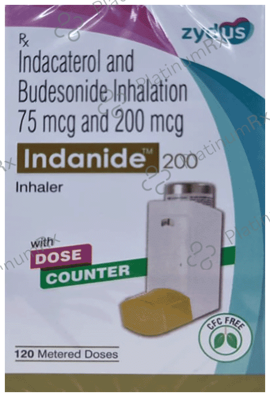 Indanide 200 Inhaler CFC Free
