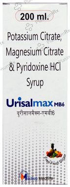 Urisalmax MB6 Syrup Sugar Free