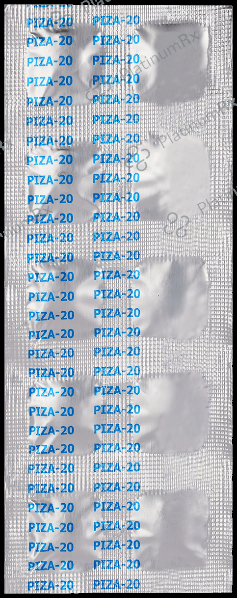 Piza 20mg Tablet