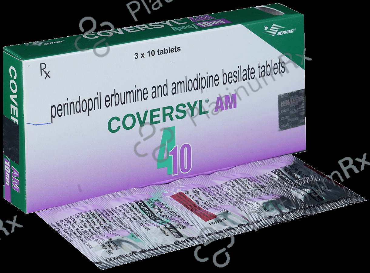 Coversyl AM 4/10mg Tablet 10s