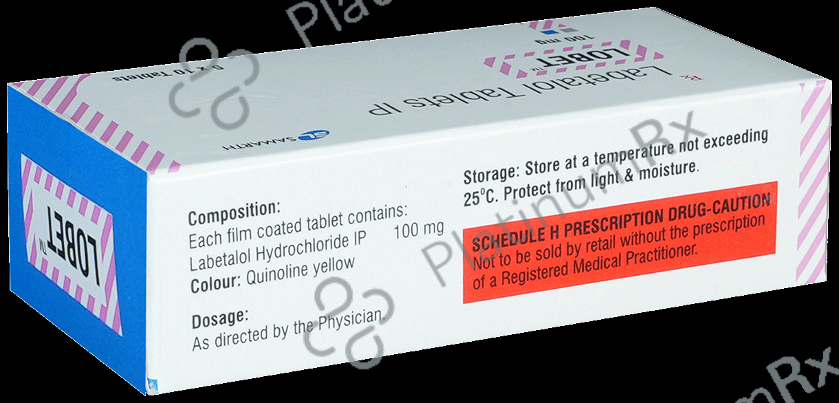 Lobet 100mg Tablet 10s