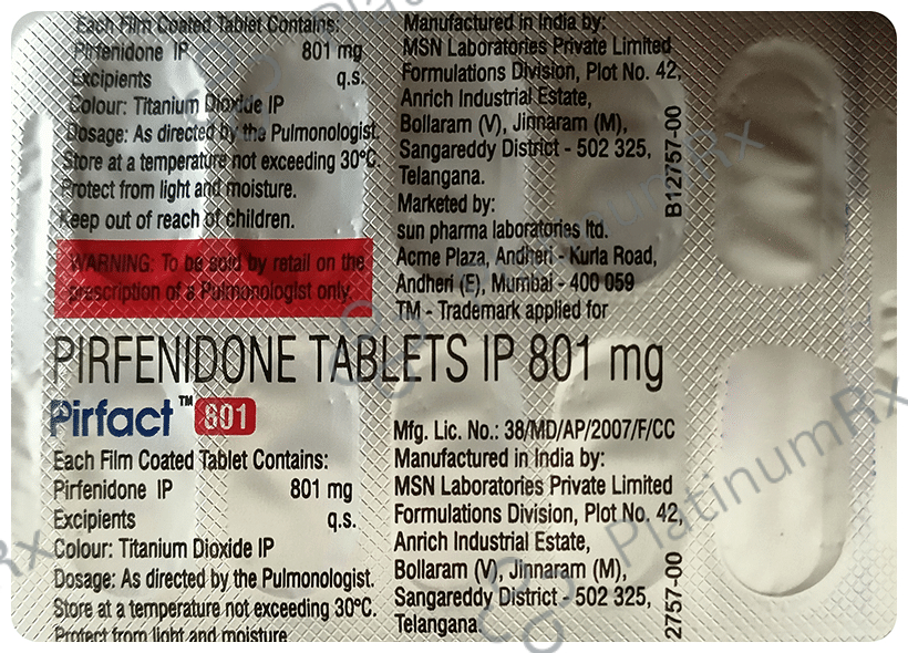 Pirfact 801 Tablet