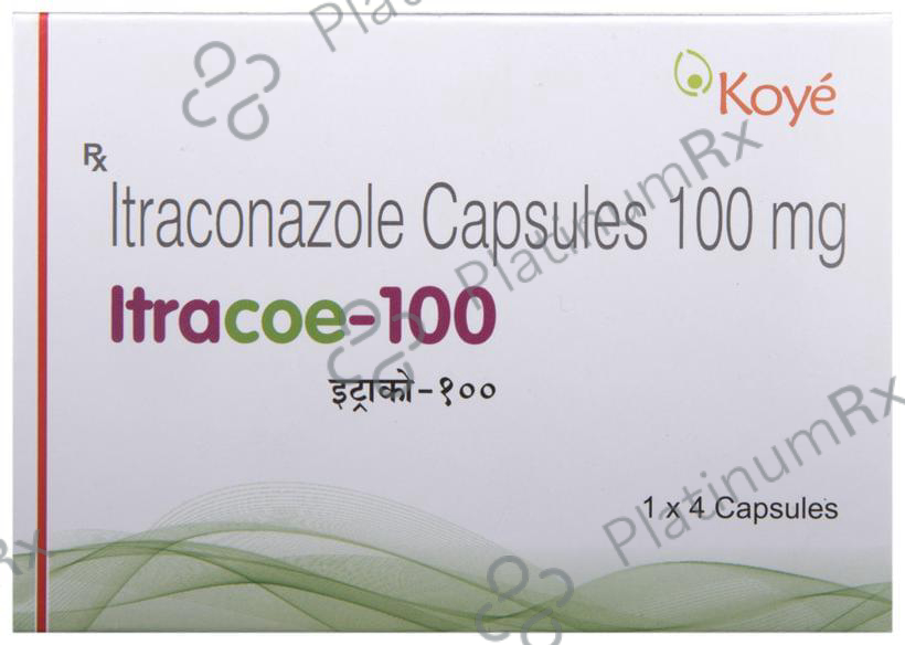 Itracoe 100 Capsule 4 Capsule