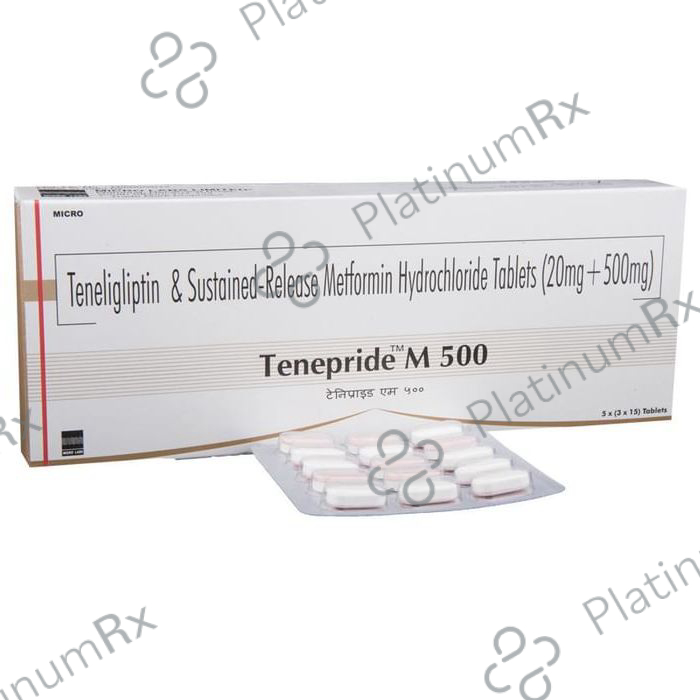 Tenepride M 500/20mg Tablet SR 15s
