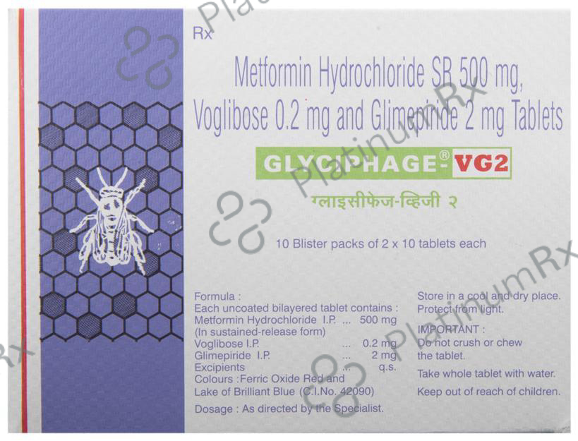 Glyciphage VG2 Tablet SR 10s