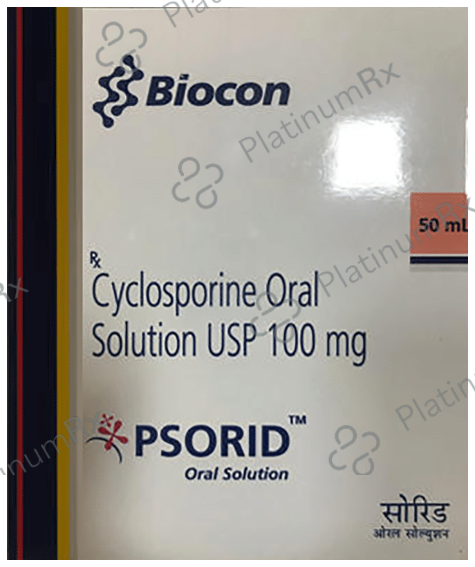 Psorid 100mg Oral Solution 50ml