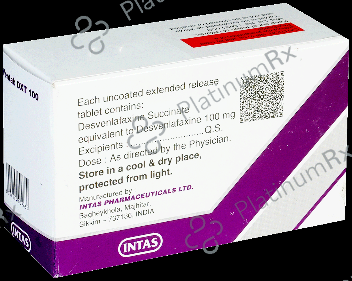 Ventab DXT 100mg ER Tablet 10s