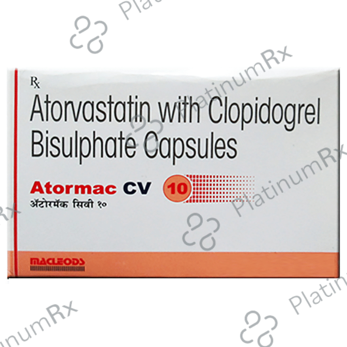 Atormac 10/75mg Capsule 10s