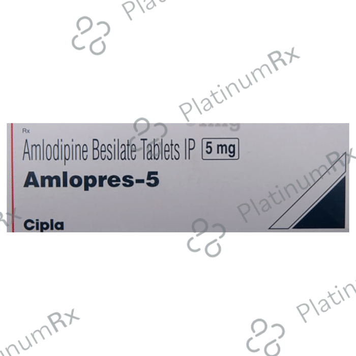 Amlopres 5mg Tablet 30s