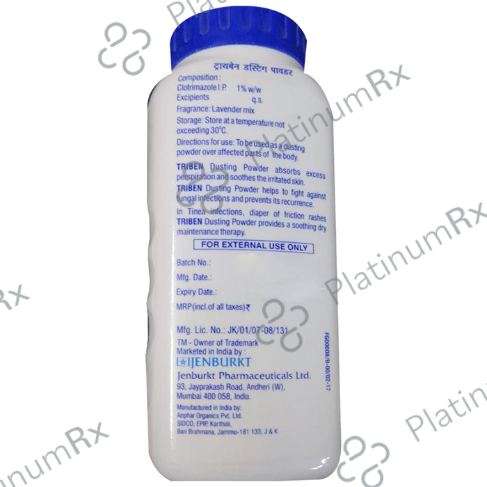 Triben Dusting Powder 60 Dusting Powder