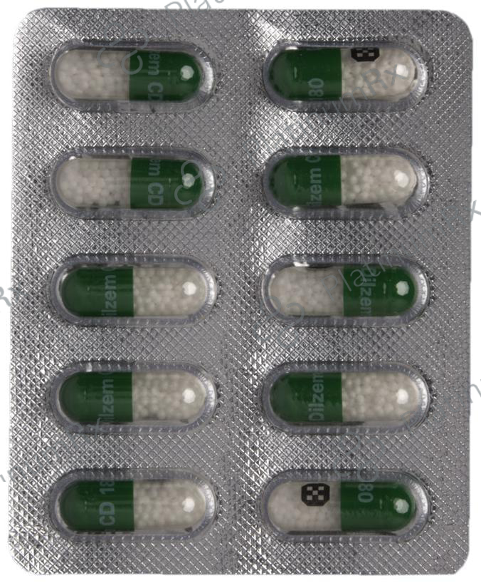 Dilzem CD 180mg Capsule 10s