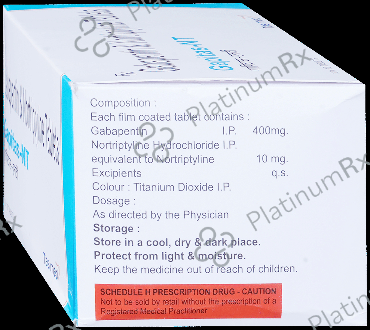 Gapitas NT 400/10mg Tablet 10s