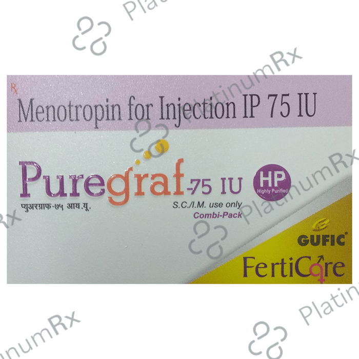 Puregraf 75IU HP Injection