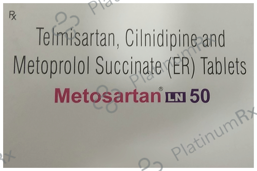 Metosartan LN 50mg Tablet ER 10s