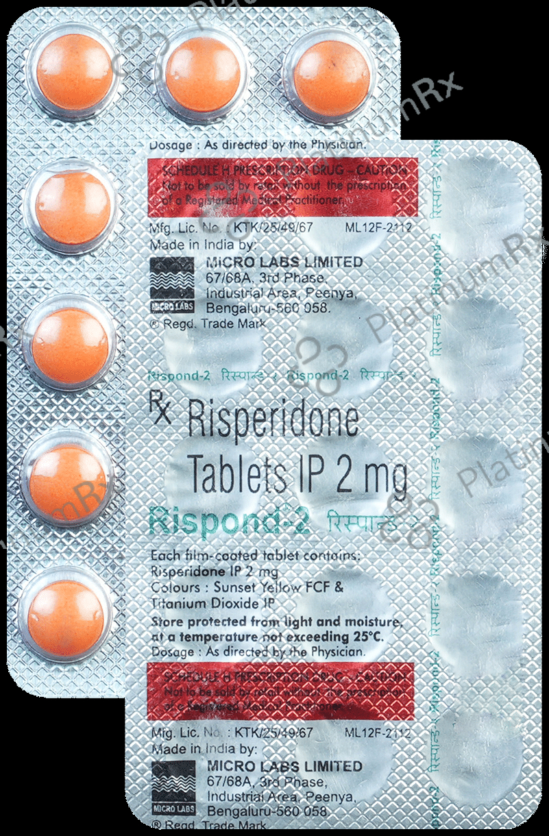 Rispond 2mg Tablet 15s