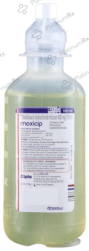 Moxicip 400mg Infusion 100ml