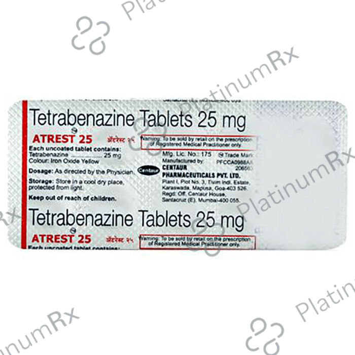 Atrest 25mg Tablet 10s