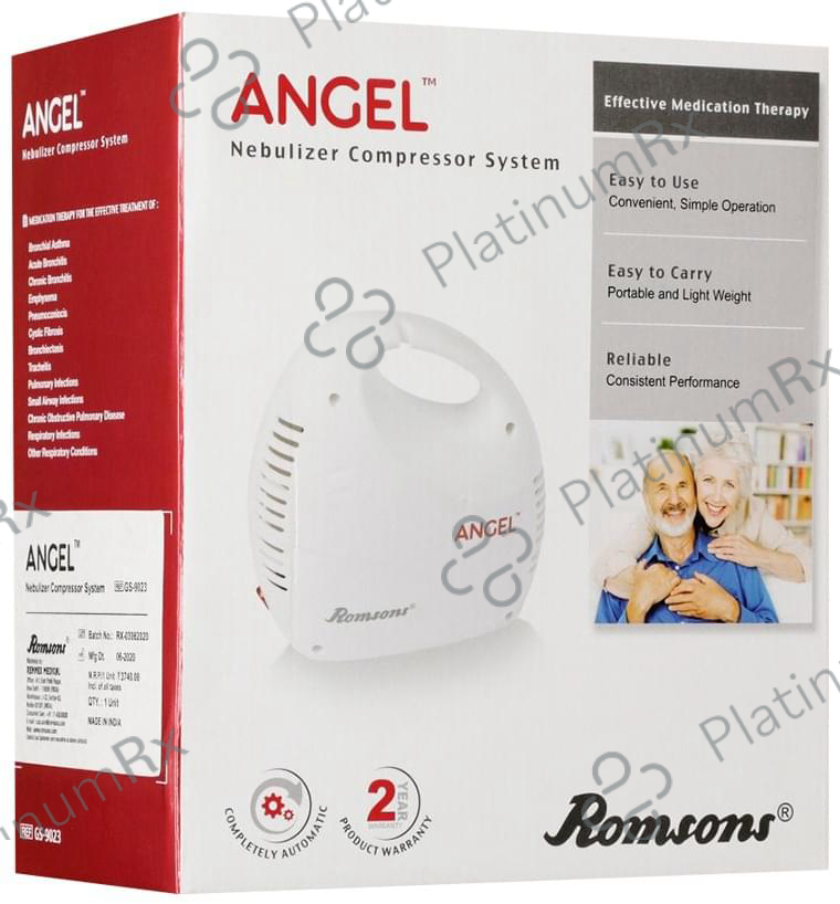 Romsons Angel Nebulizer Compressor System White