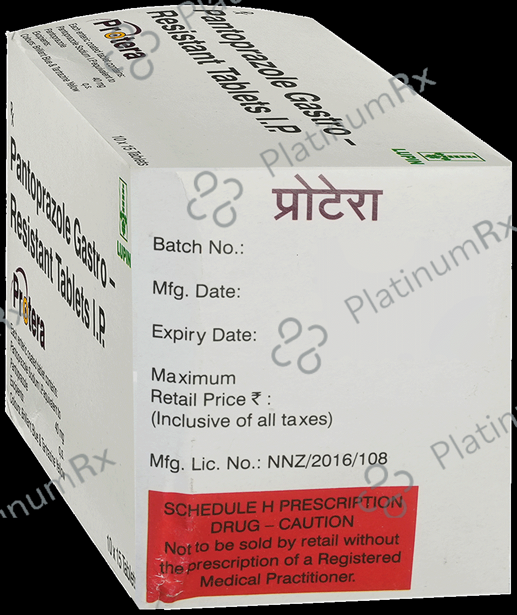 Protera 40mg Tablet 15s