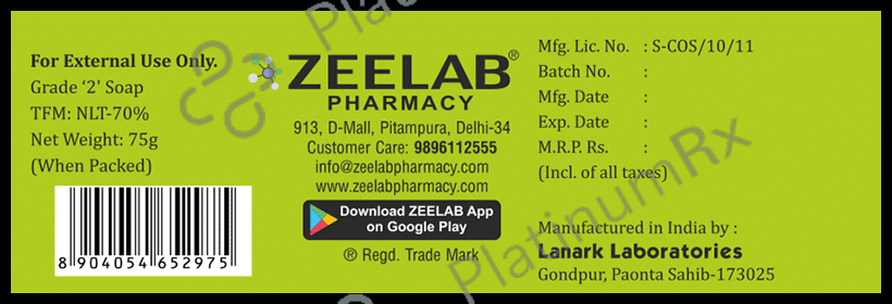 Zee Laboratories Neem & Vitamin E Pet Soap